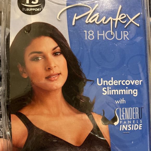 Playtex 18 Hour Black Bra 40C NWT - Picture 4 of 7